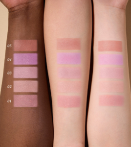 the sweetie bear silk satin blush