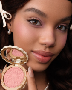 the sweetie bear silk satin blush