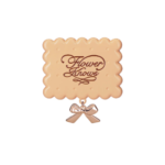 flower knows the sweetie bear hair clip